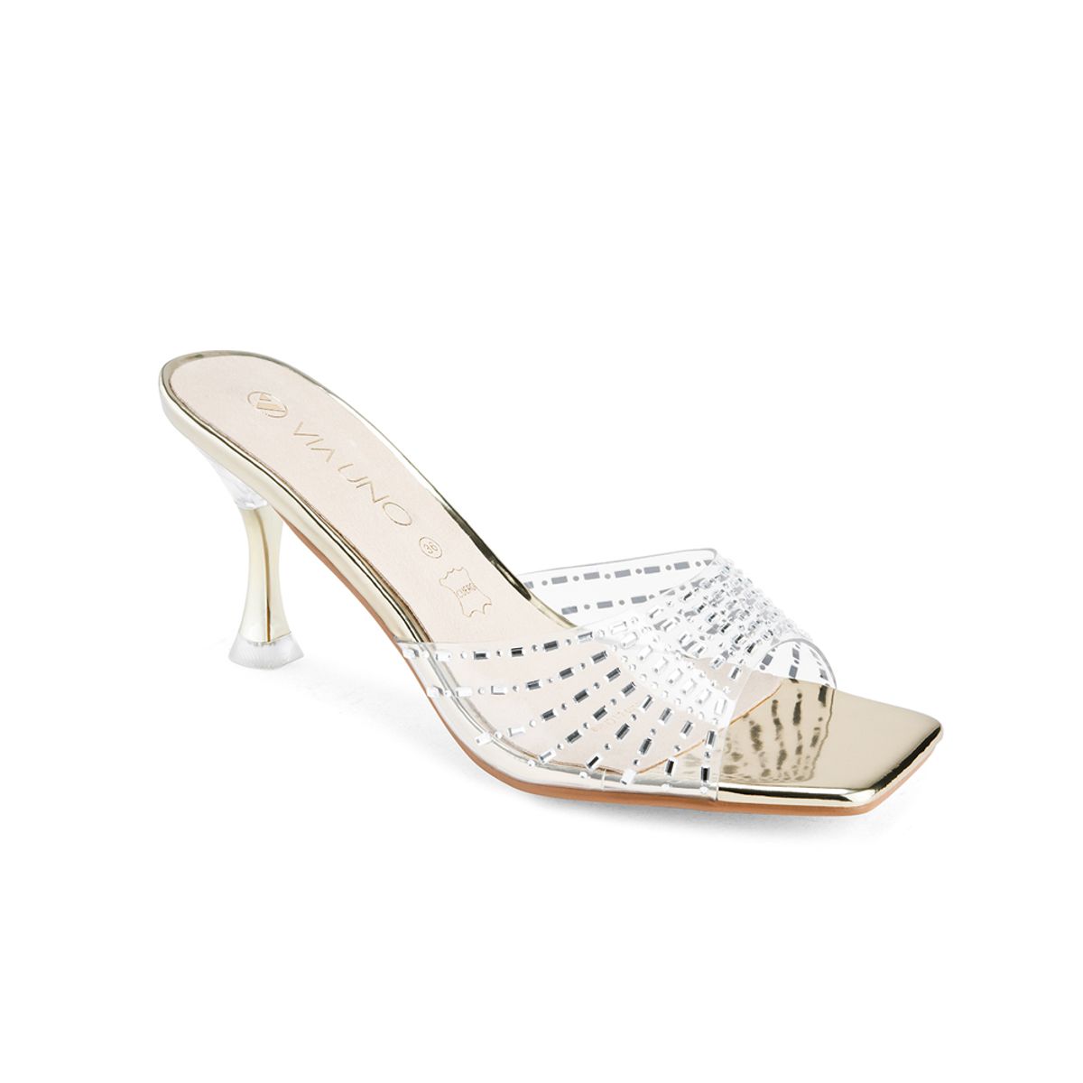 VIA UNO - Sandalias Via Uno 15C1121-13 Gold - Mujer