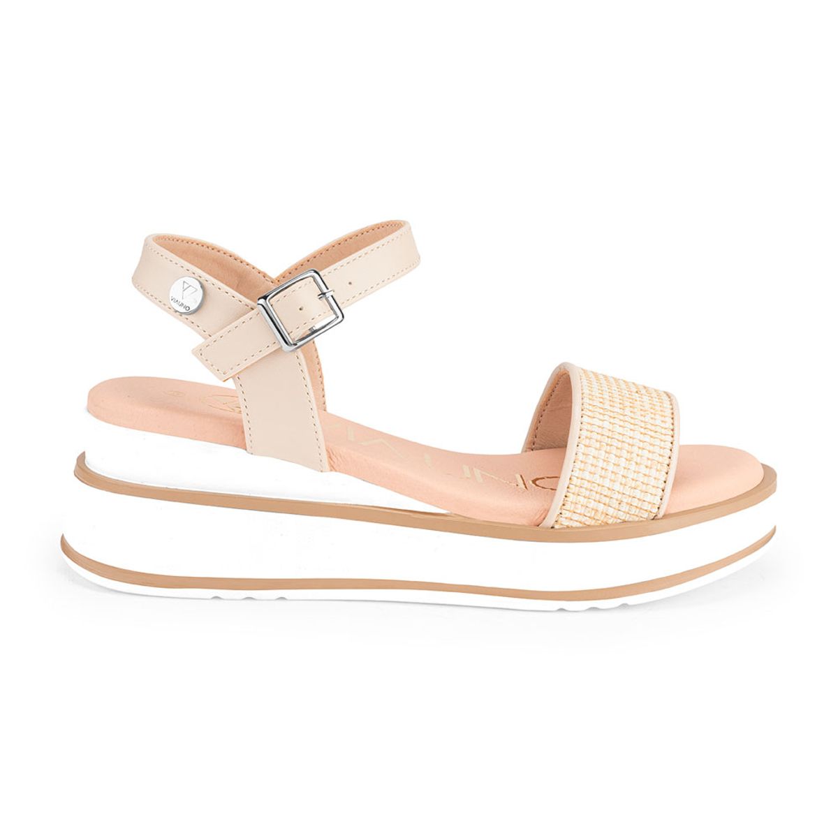 VIA UNO - Sandalias Via Uno 6Z8889-19 Off White - Mujer
