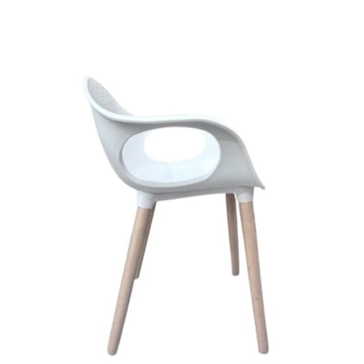 GENERICO - Silla de Comedor Pisa blanca