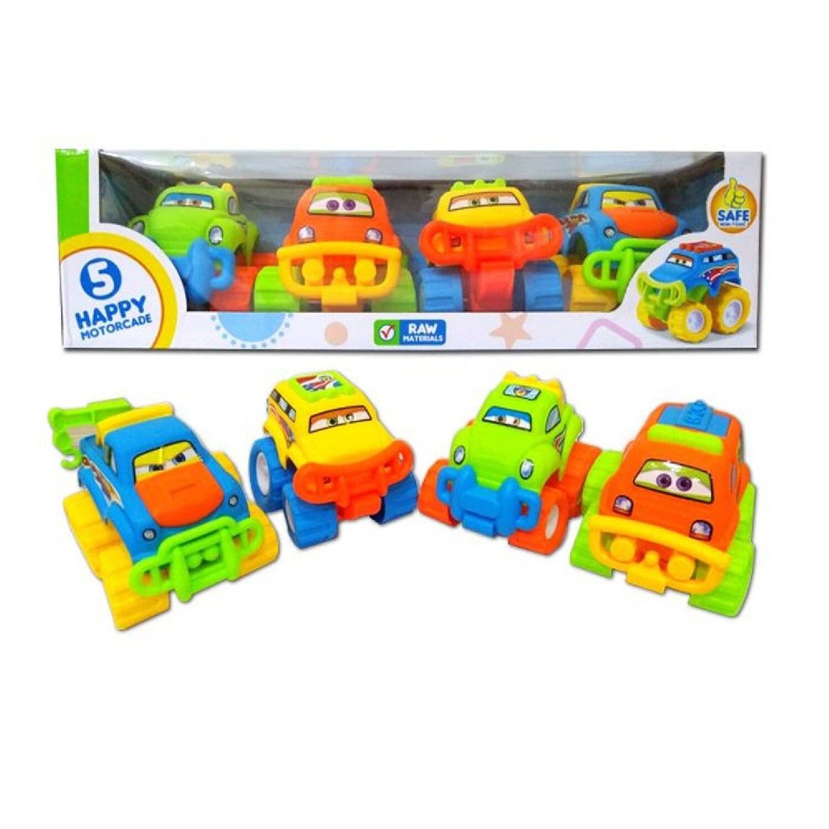 GENERICO - Juguetes Carrito de Niños pack de 4