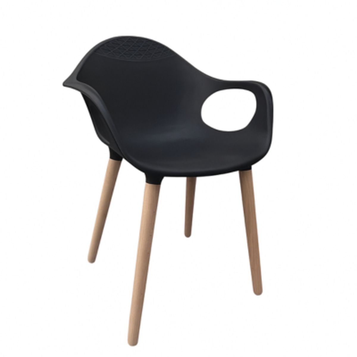 GENERICO - Silla de Comedor Pisa Negro