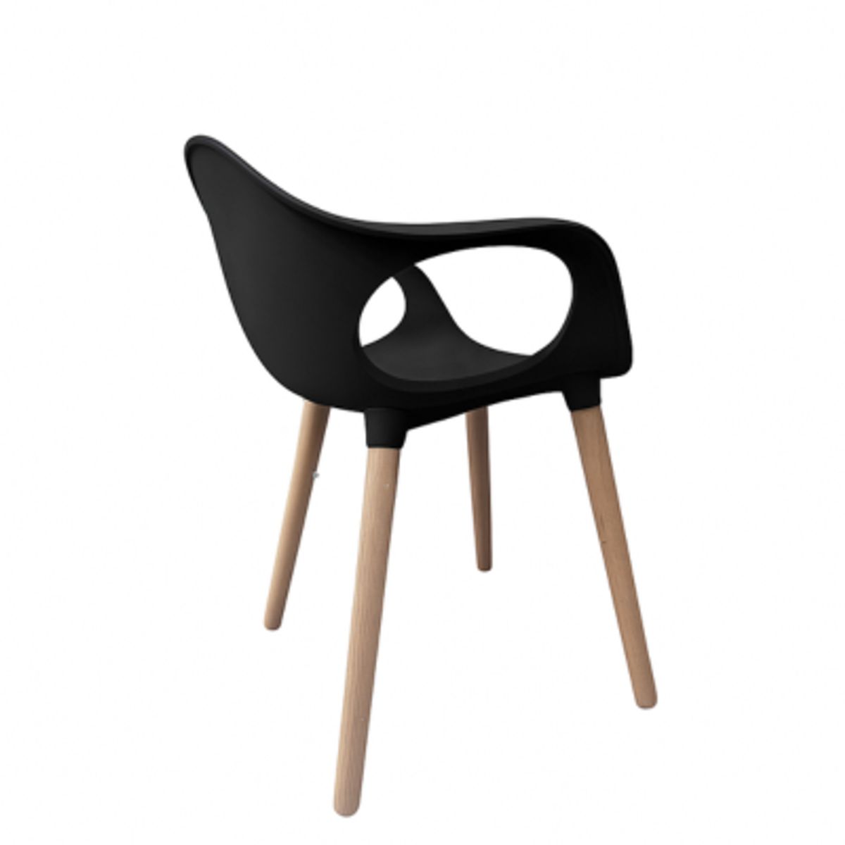 GENERICO - Silla de Comedor Pisa Negro