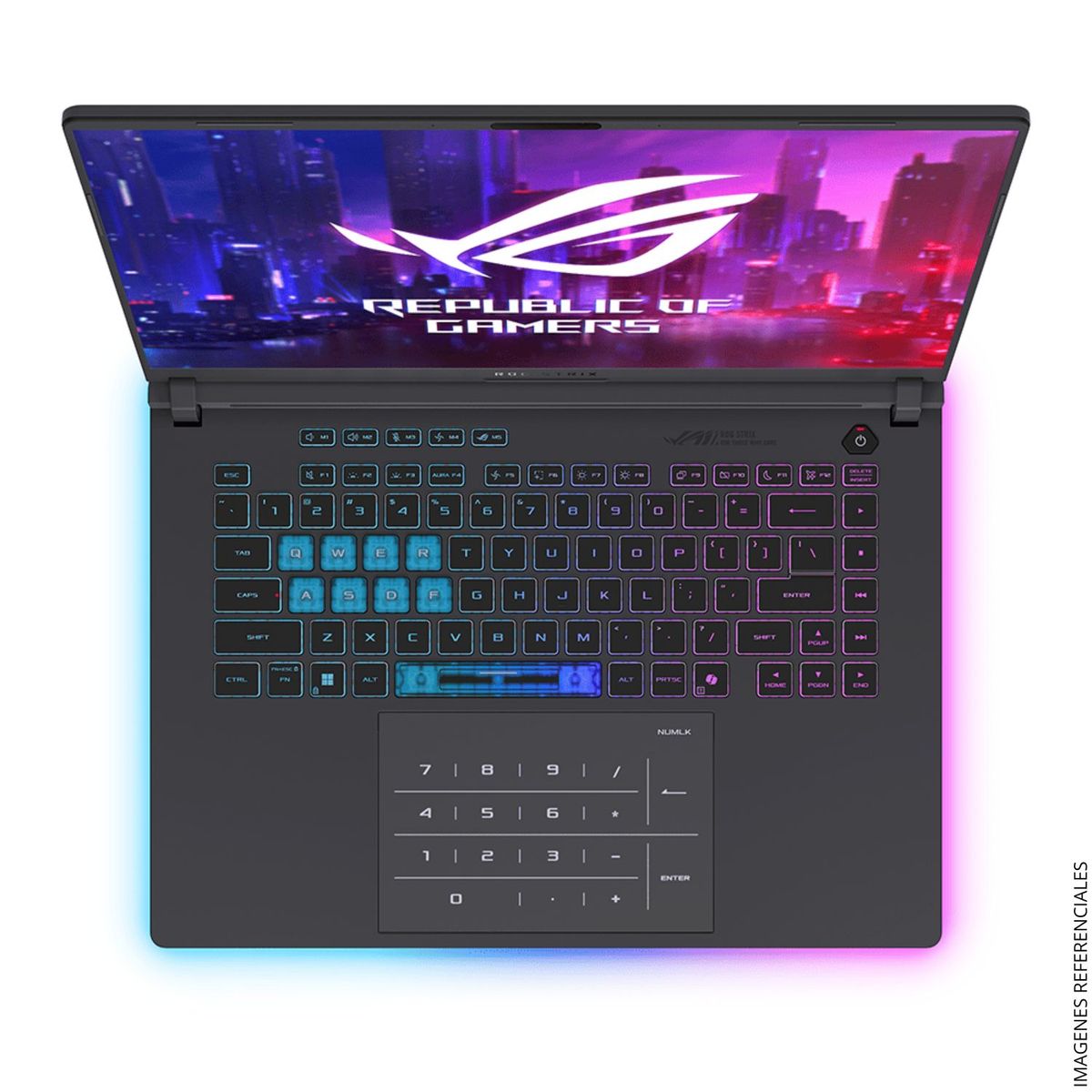 ASUS - Laptop Gamer ASUS ROG STRIX G16 Intel Core i7-14650HX Geforce RTX5060 16GB RAM 1TB SSD 16 WUXGA G615JMR-AS74