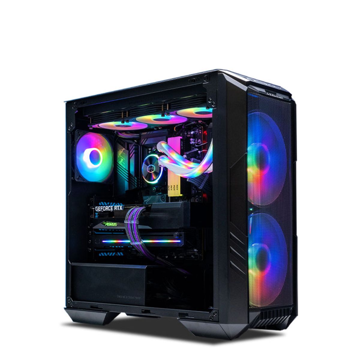 INTEL - Pc Gamer Intel Core i9 Ultra 285K 64gb ddr5 1TB 27 RTX5090 32GB Mipclista Falkor RGB Plus