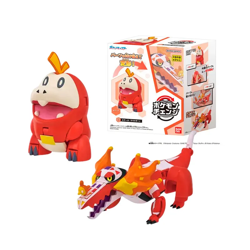 POKEMON - Bandai Pokemon Change Fuecoco Skeledirge Japon