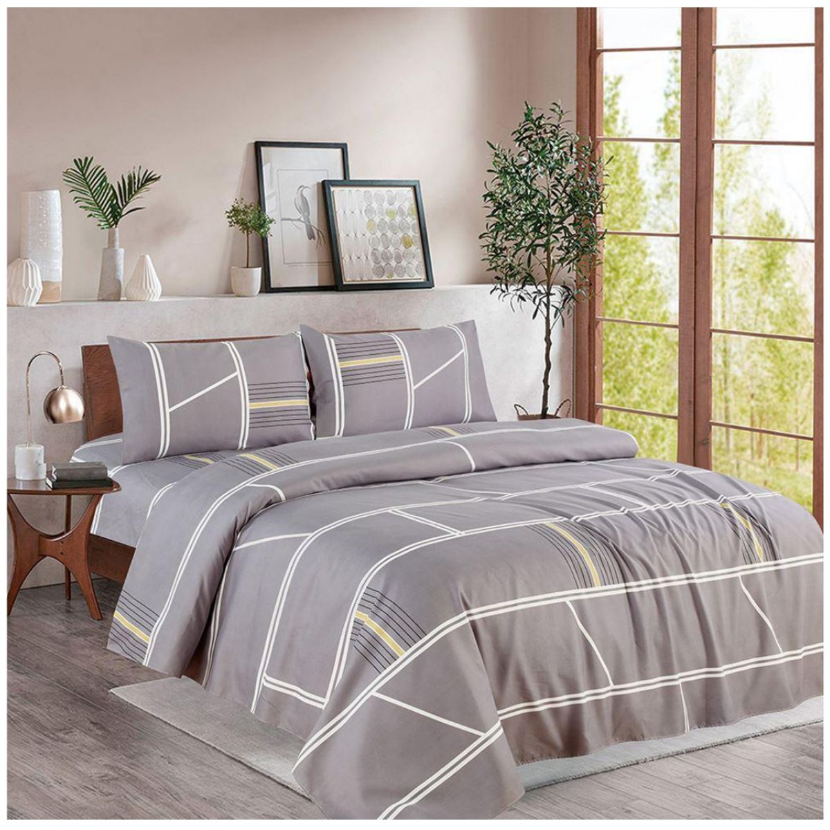 CASATEX - JUEGO DE SÁBANAS CASATEX CON DISEÑO DE 1.5 PLAZAS