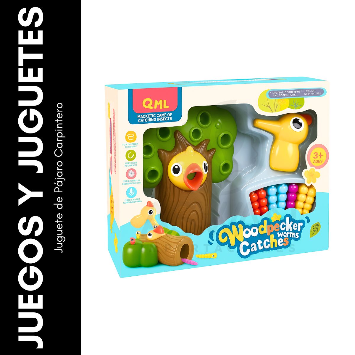 GENERICO - Juguete de Pájaro Carpintero