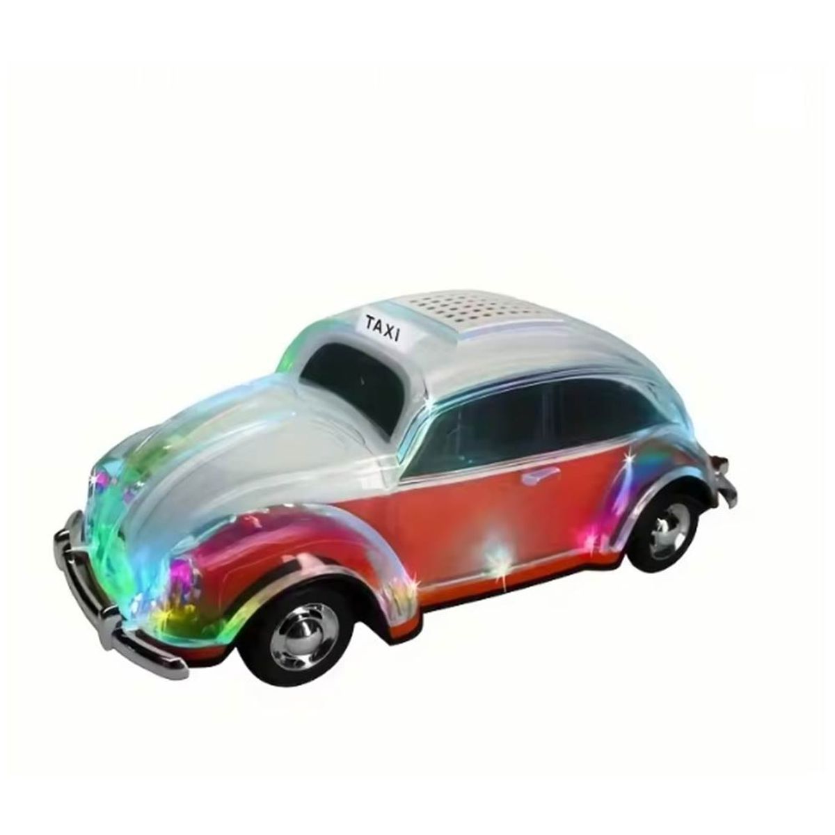 GENERICO - Parlante carro-2 USBBTFMSDAUX LUCES LED