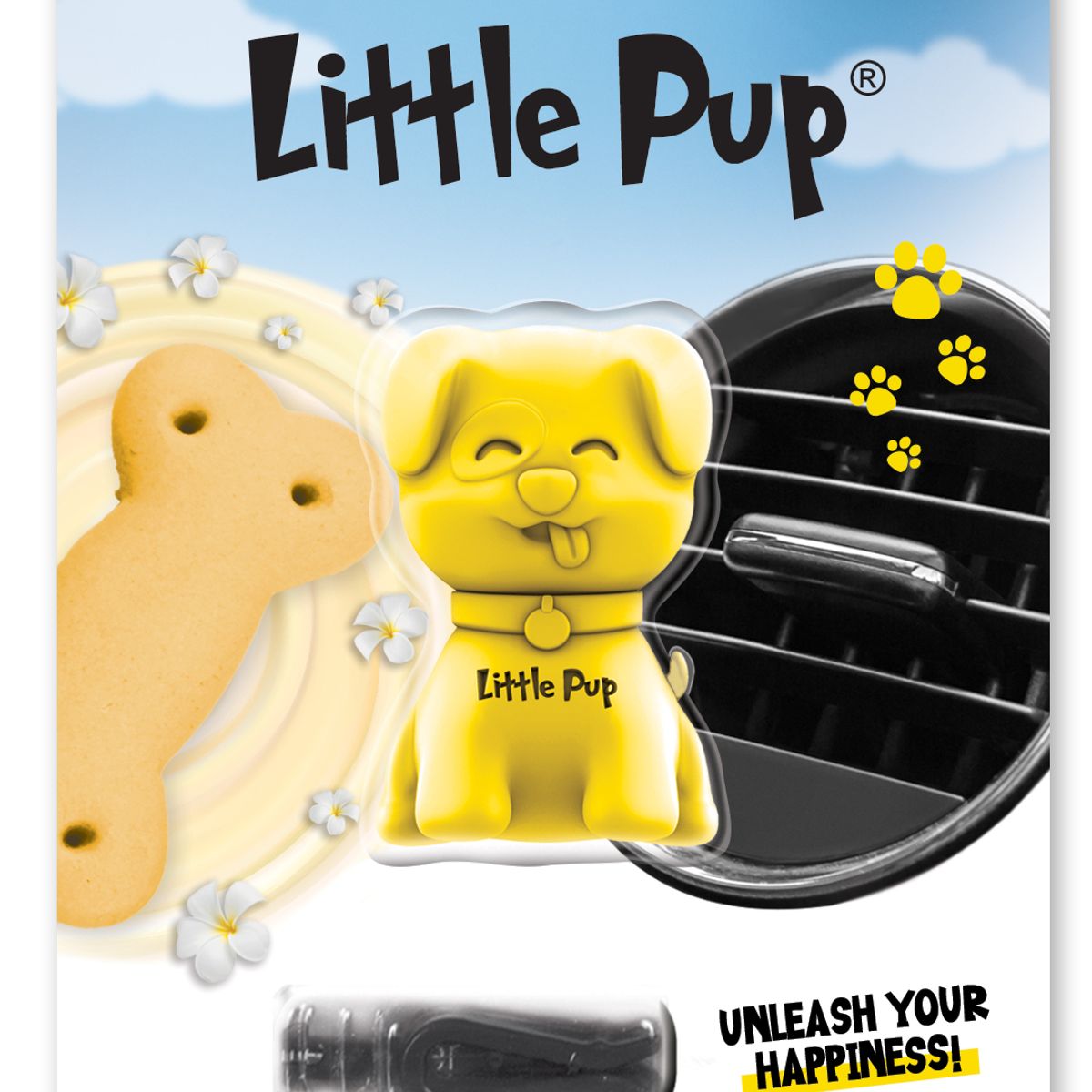 LITTLE JOE - Ambientador Para Auto Little Pup®  Vanilla Pup-sation