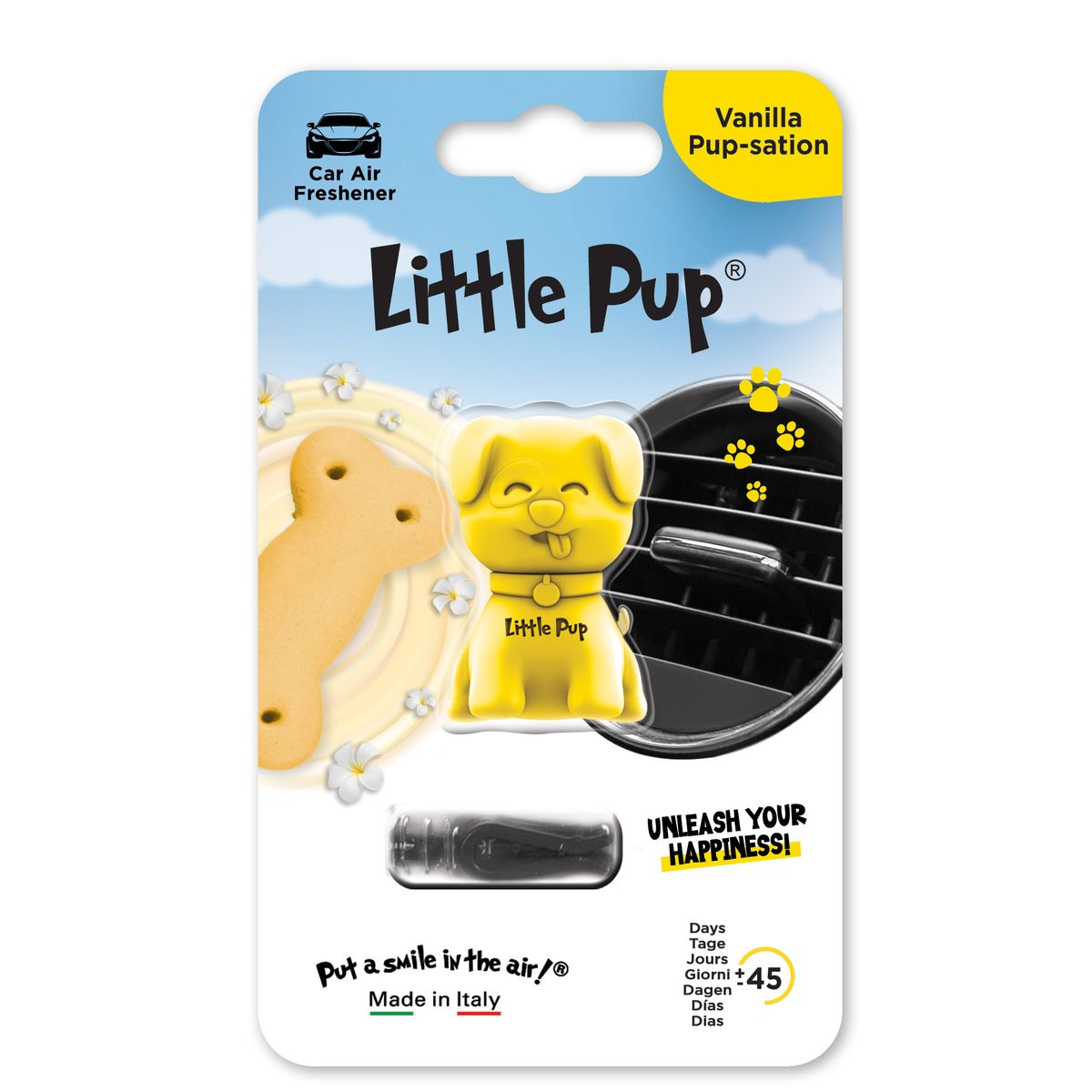 LITTLE JOE - Ambientador Para Auto Little Pup®  Vanilla Pup-sation