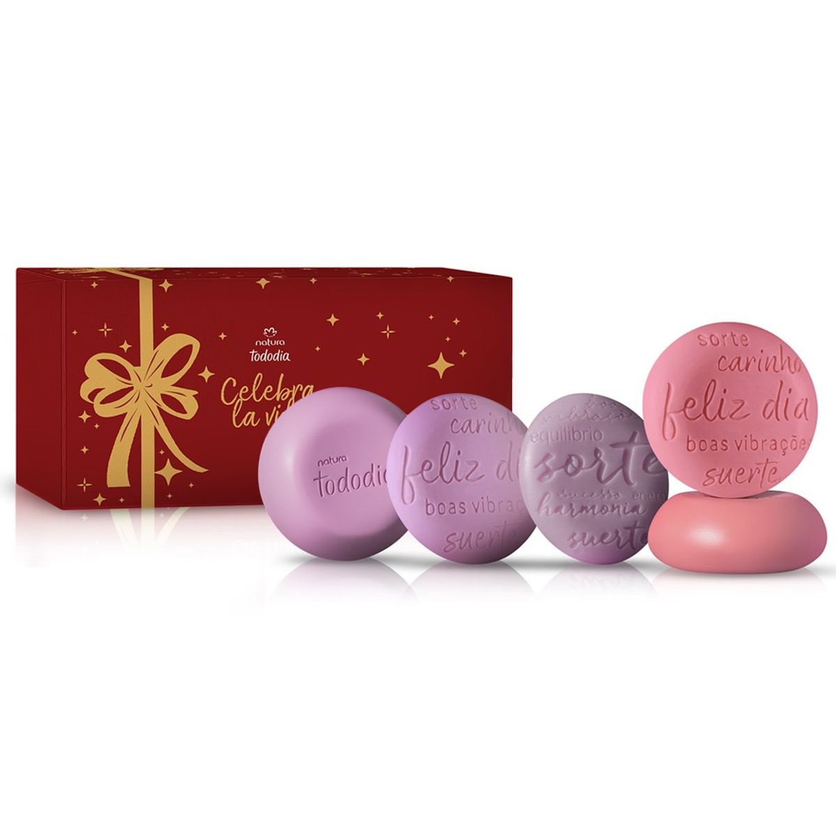 NATURA - Jabones Celebra frutal surtido TODODÍA NATURA EKOS x 5 und