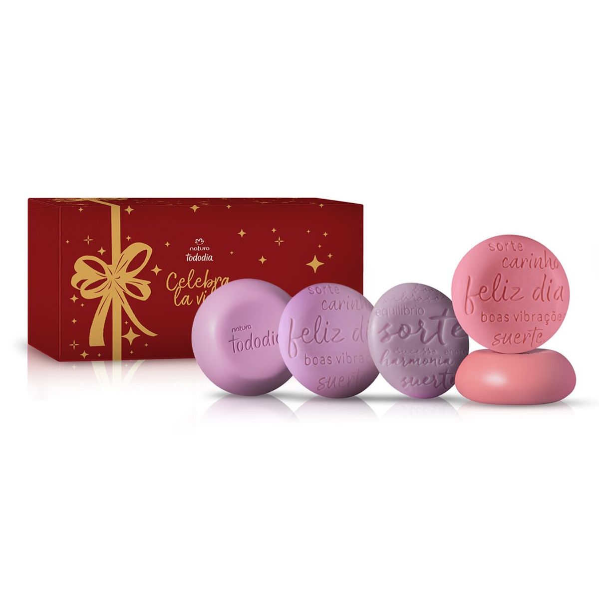 NATURA - Jabones Celebra frutal surtido TODODÍA NATURA EKOS x 5 und