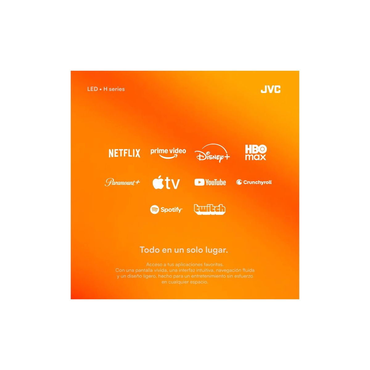 GENERICO - Televisor JVC 32 HD Google TV LT-32KM158