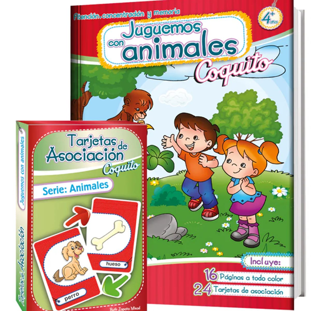 EDICIONES COQUITO - Tarjetas de Asociación - Animales