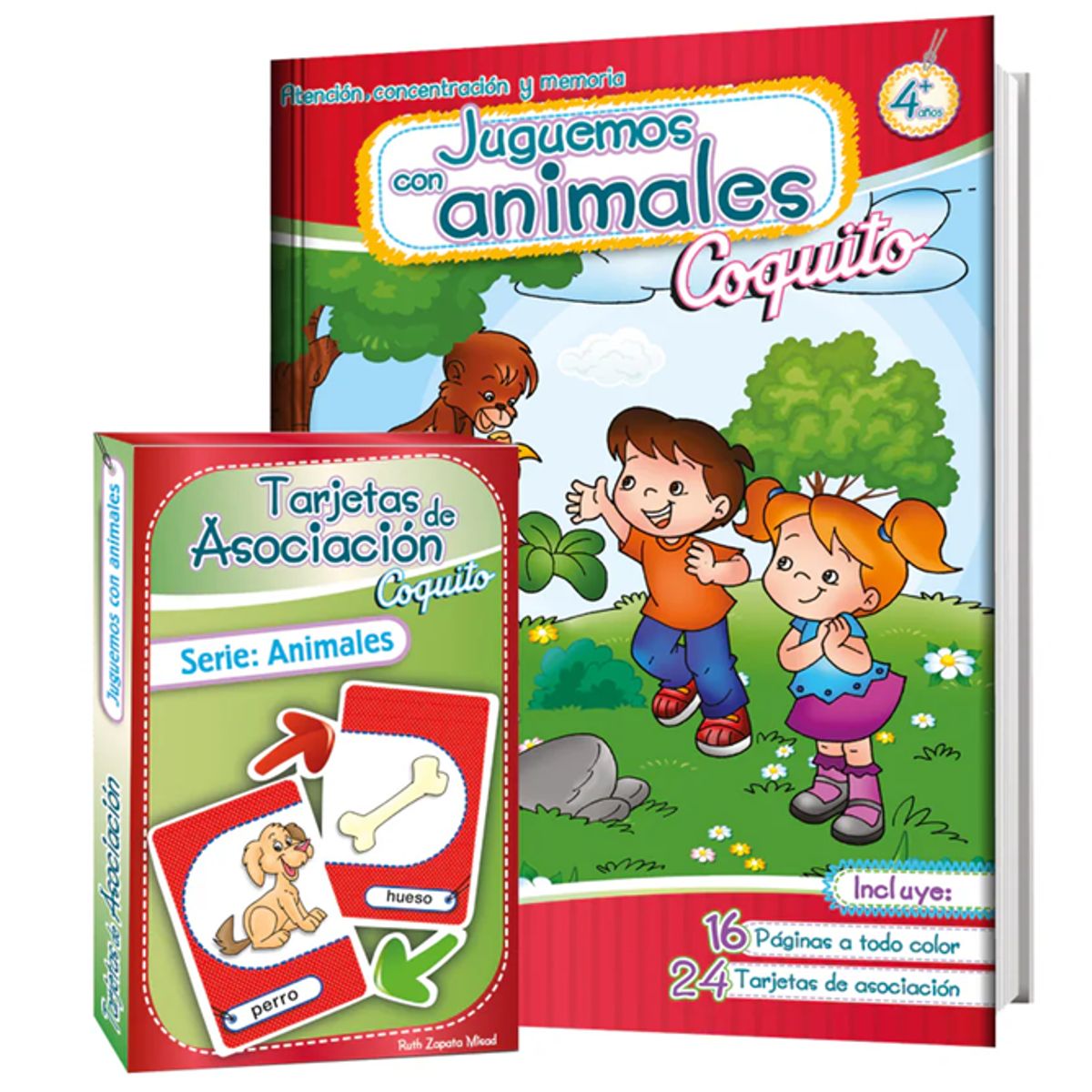 EDICIONES COQUITO - Tarjetas de Asociación - Animales