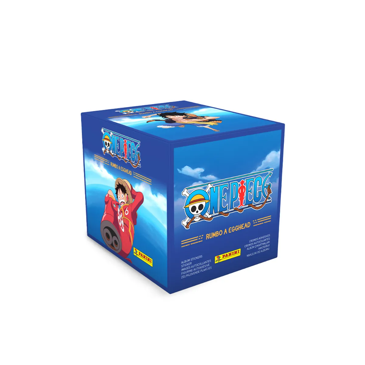 PANINI - ALBUM ONE PIECE ALBUM TAPA BLANDA + PAQUETONES 50 SOBRES