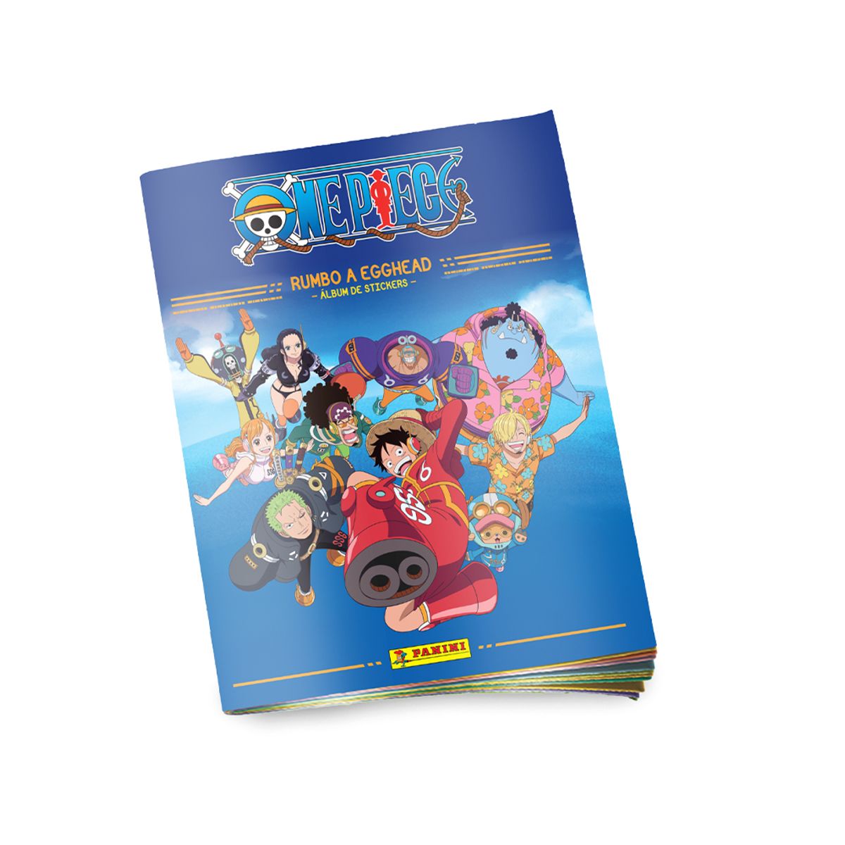 PANINI - ALBUM ONE PIECE, ALBUM TAPA BLANDA + 2 PAQUETONES (100 SOBRES)