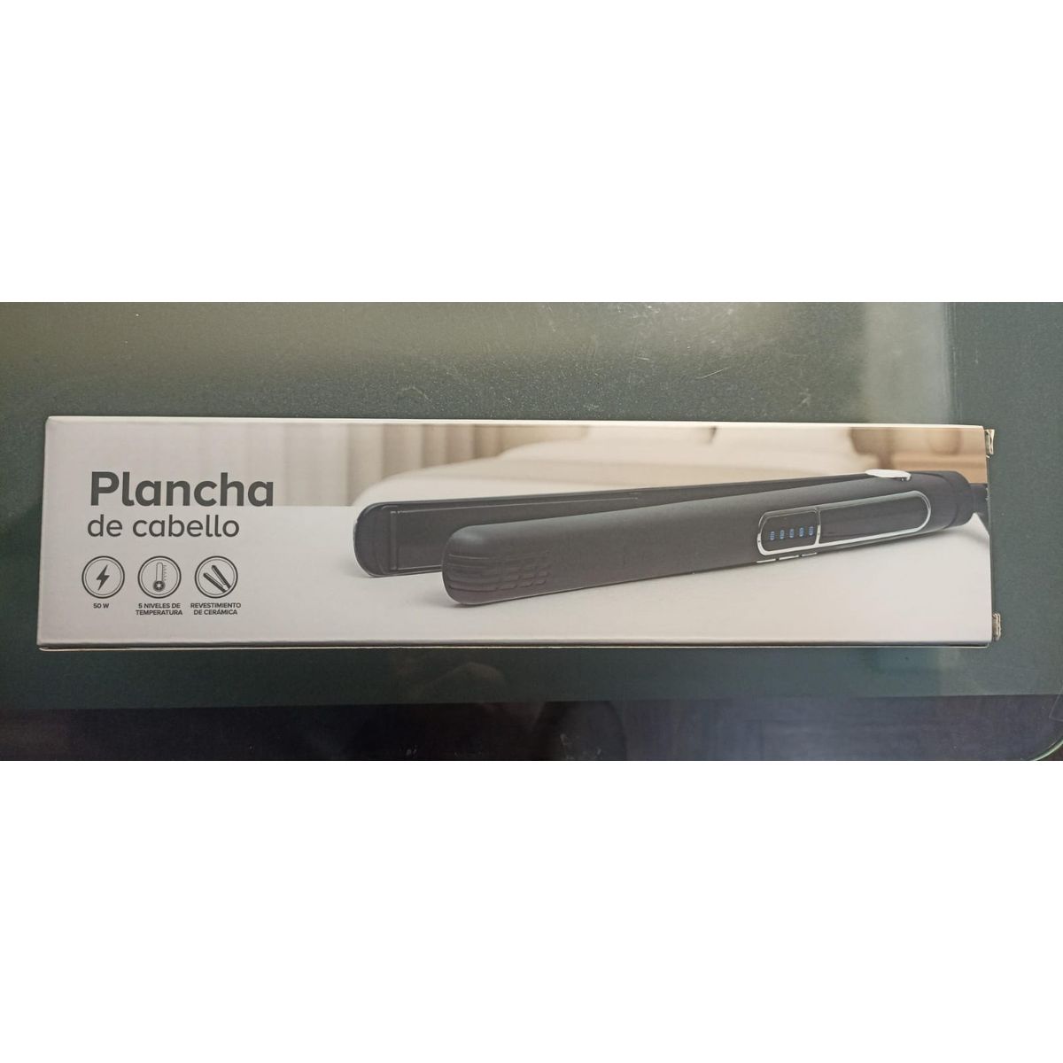 GENERICO - PLANCHA DE CABELLO DE 5 NIVELES DE TEMPERATURA