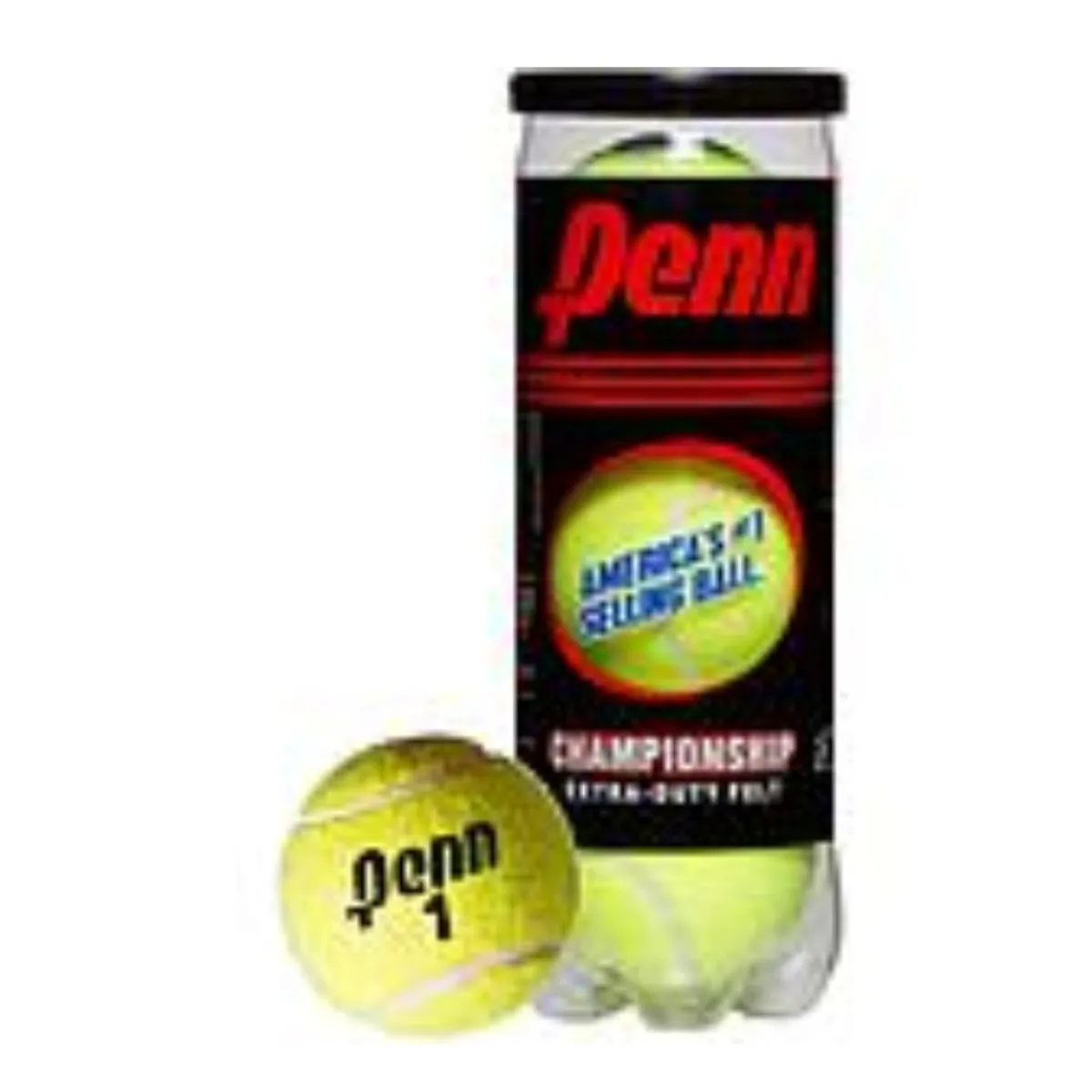 PEAK - Pelota de tennis PENN americano PACK DE 3 UNIDADES