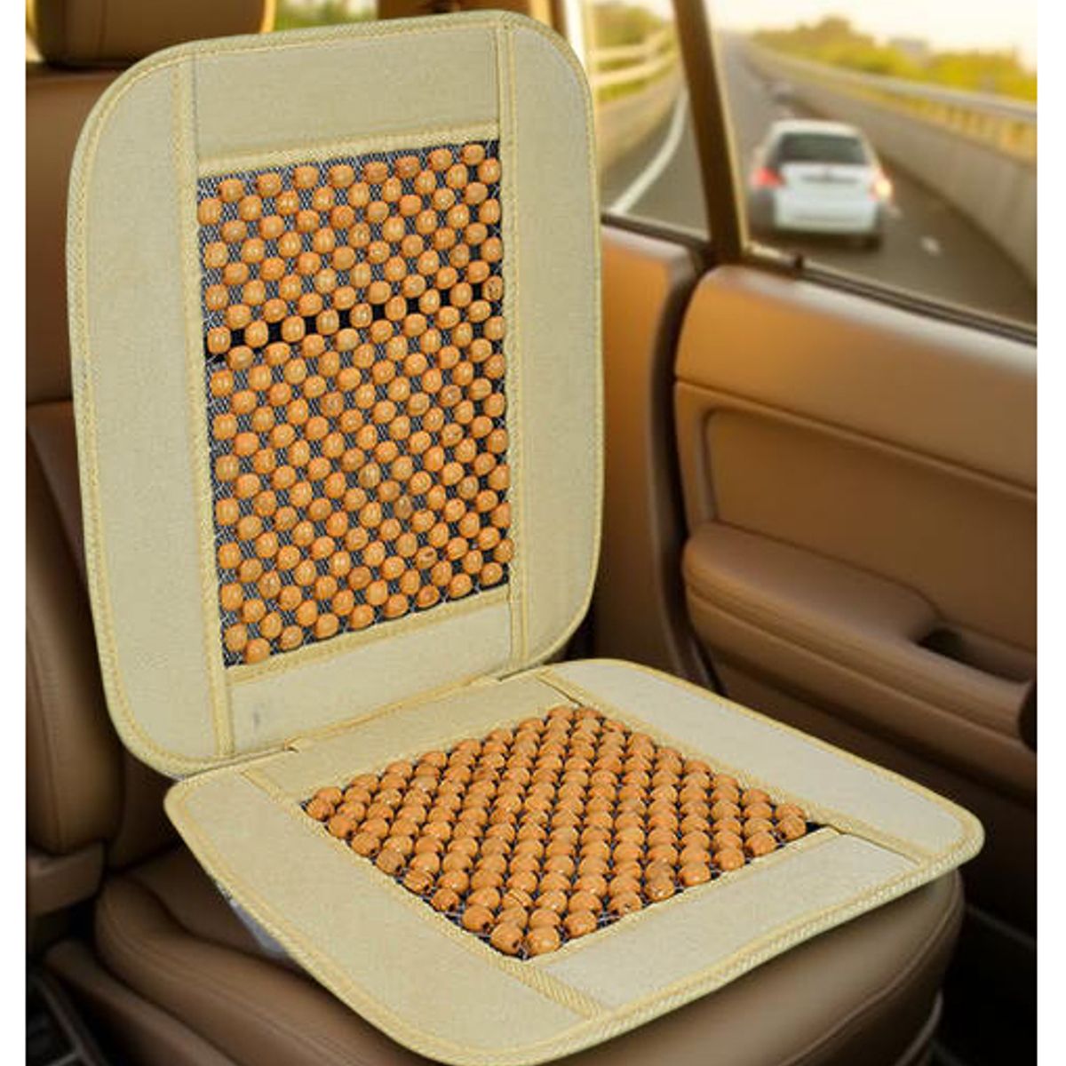 JET - Respaldar Silla Acolchado Antiestres Ergonomico Auto Oficina Hogar