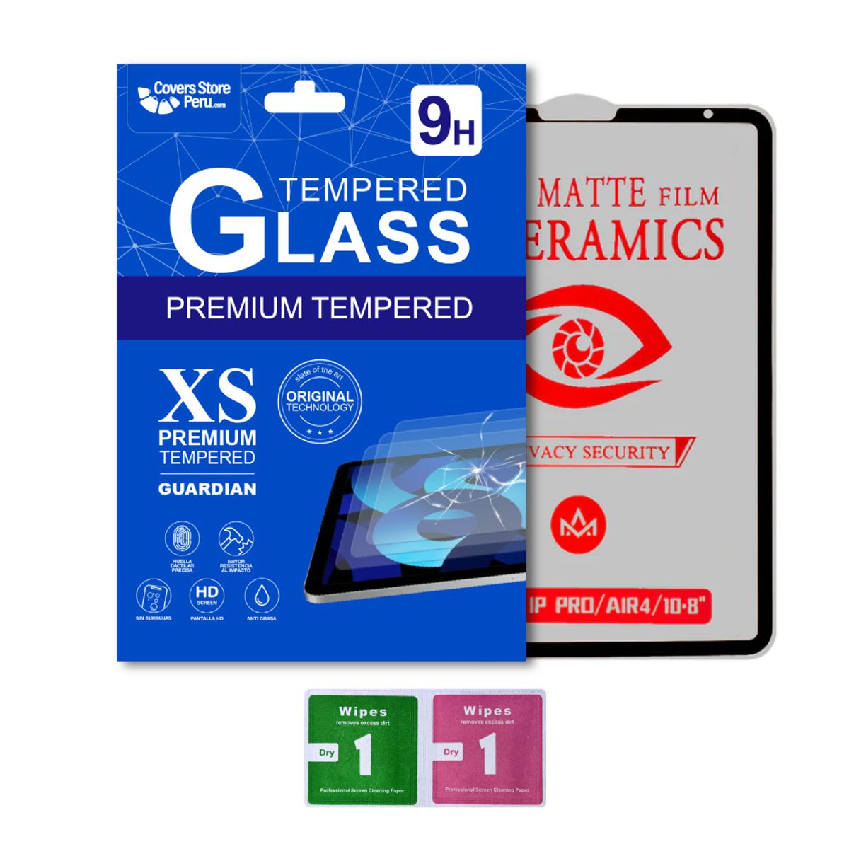 GENERICO - Mica para iPad 6ta Gen 97 de Cerámica Matte Antiespia