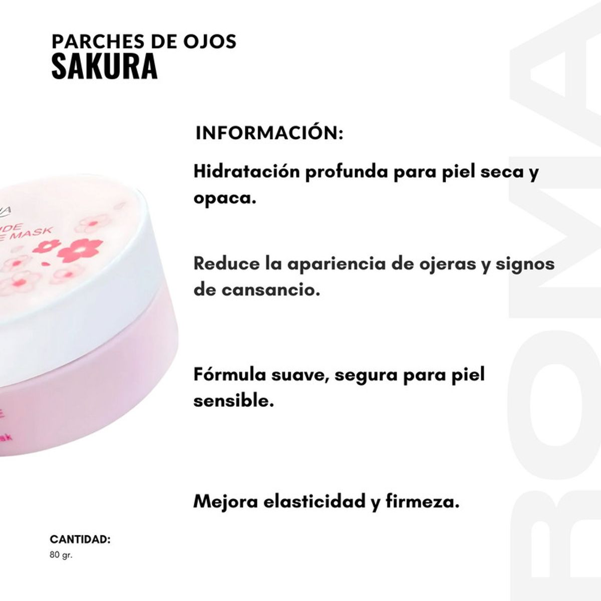 BIOAQUA - MASCARILLA DE OJOS SAKURA 80G BIOAQUA