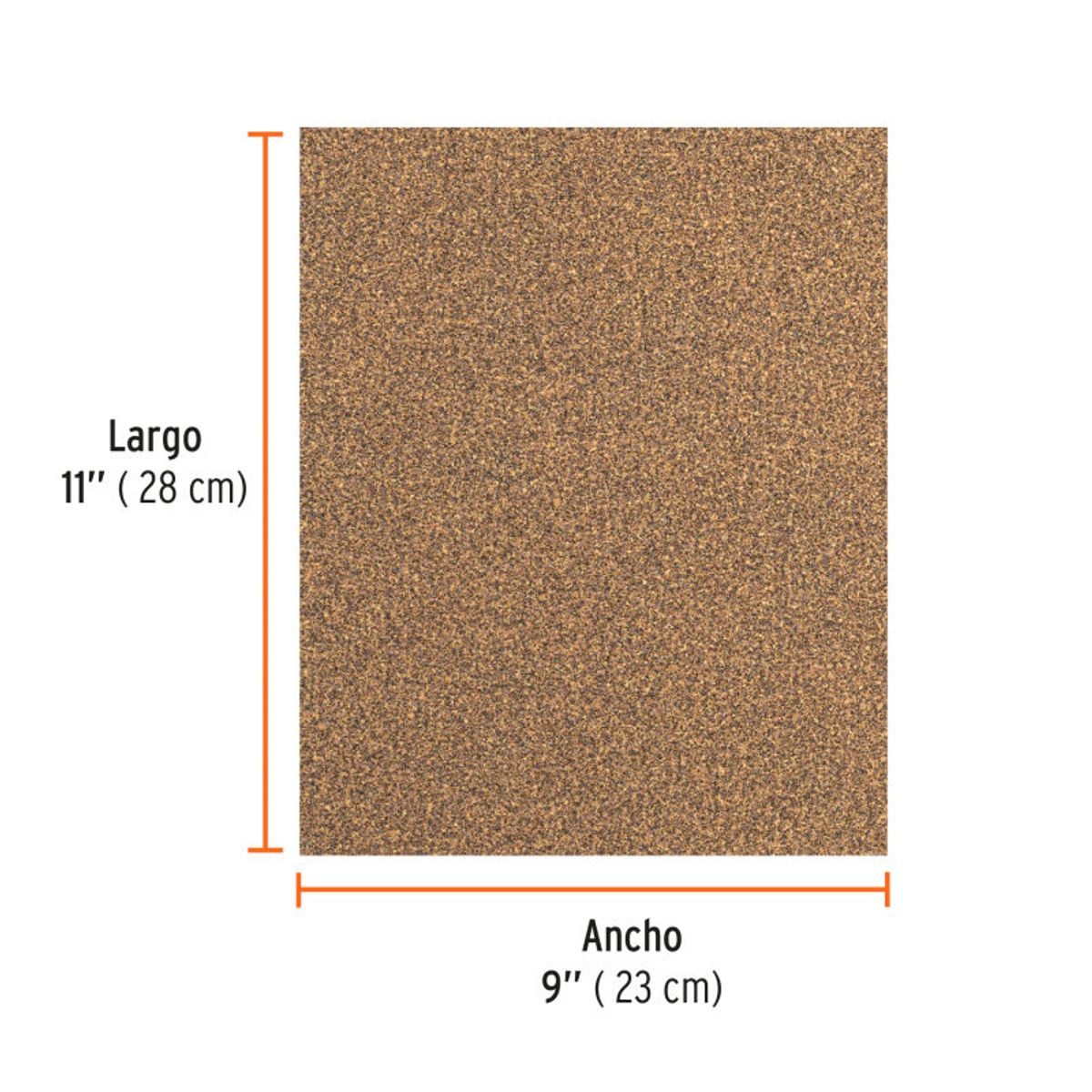 TRUPER - Lija para madera papel cabinet grano 40 - 11607