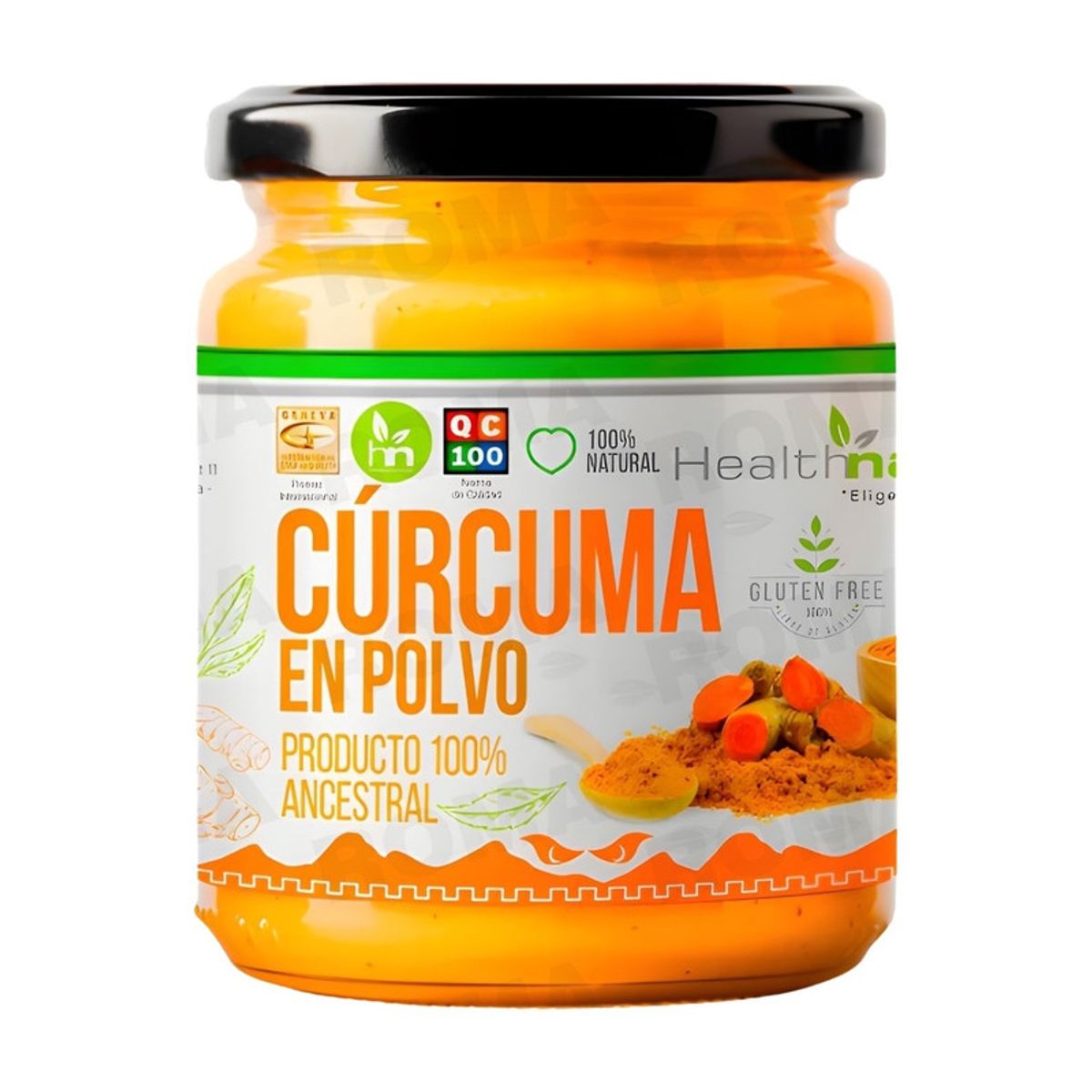 HEALTHNATURAL - CÚRCUMA EN POLVO 100G HEALTHNATURAL
