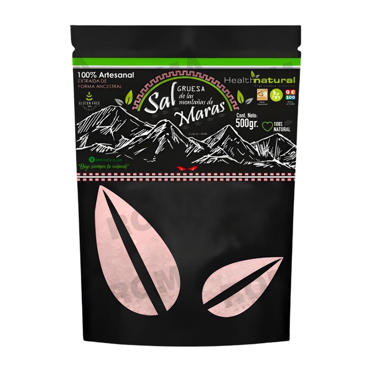 HEALTHNATURAL - SAL DE MARAS GRUESA 500G HEALTHNATURAL
