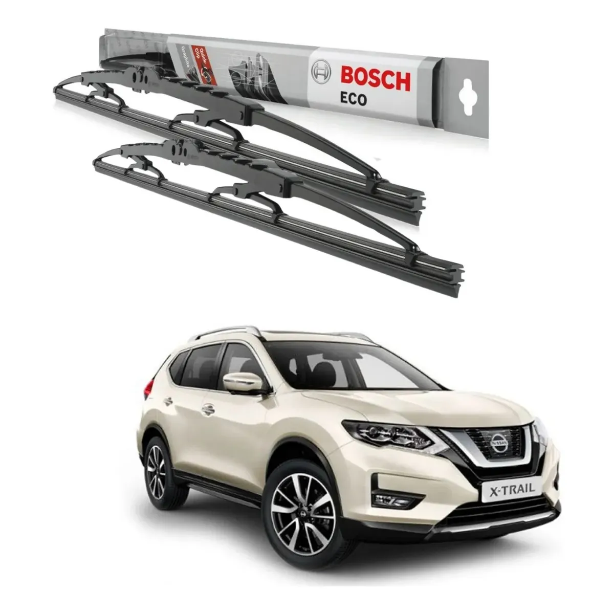 BOSCH - Limpiaparabrisas Nissan X-Trail 2014-2025 Bosch Eco