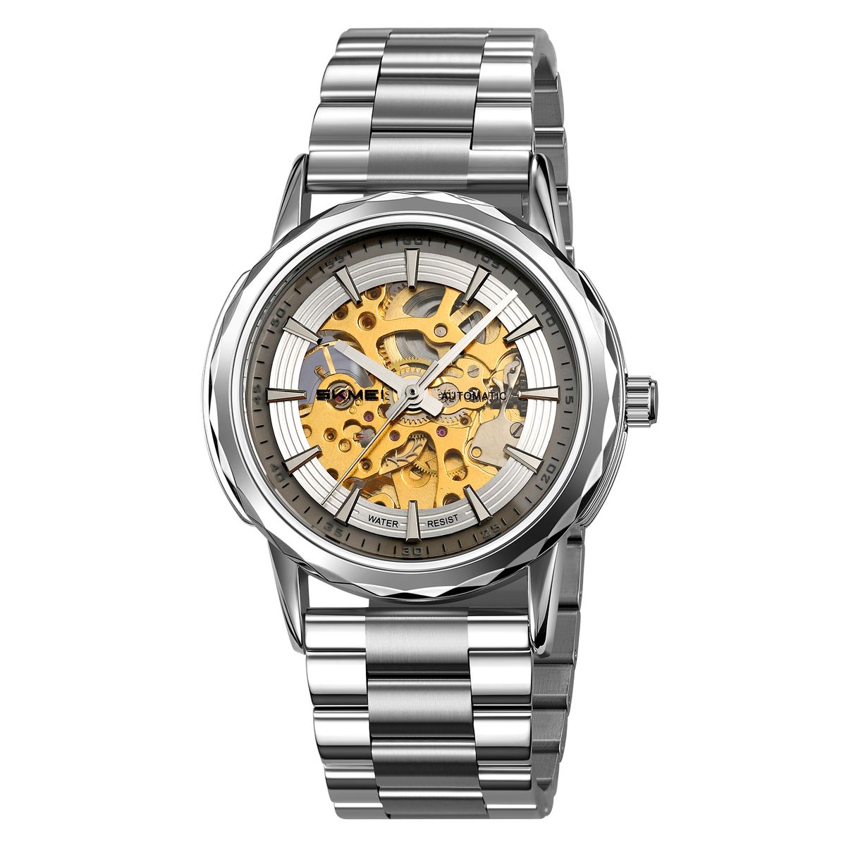 SKMEI - Reloj Skmei M035 MECANICO ACERO Tourbillon AUTOMATICO