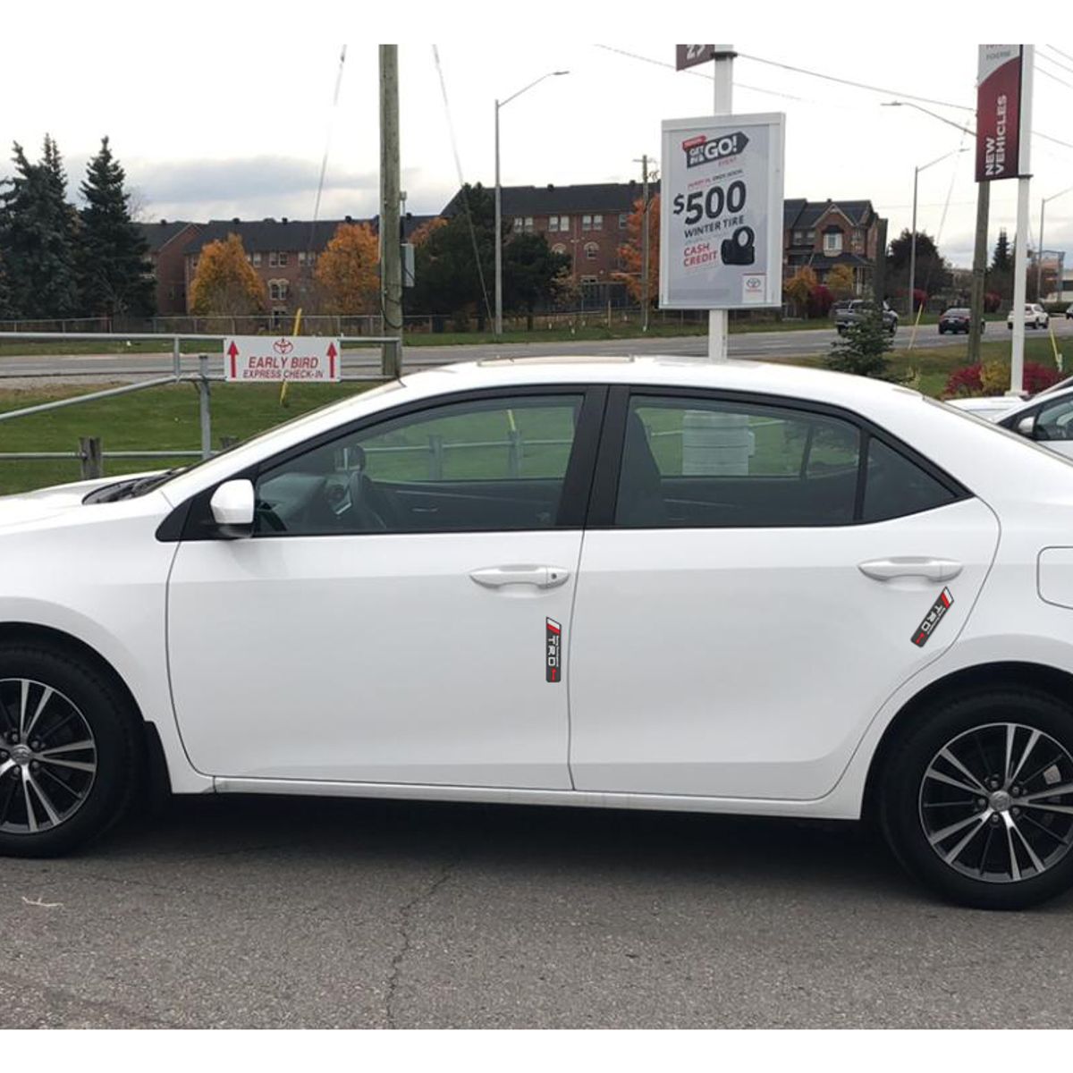 JET - Protector Para Puertas De Coche Universal TRD Deportibo