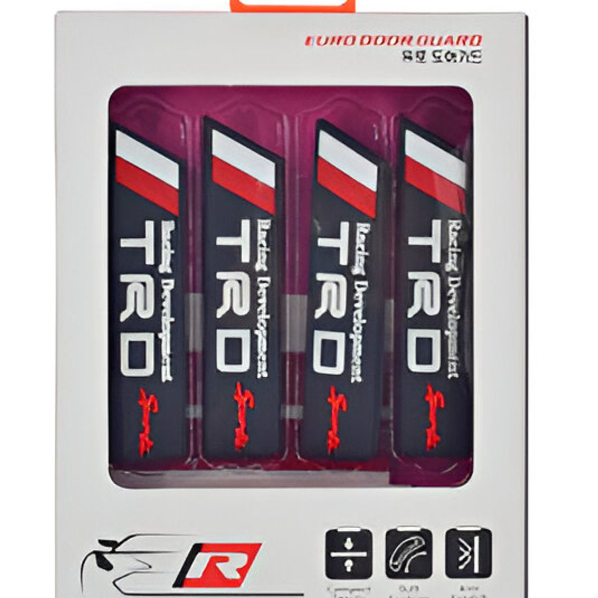 JET - Protector Para Puertas De Coche Universal TRD Deportibo