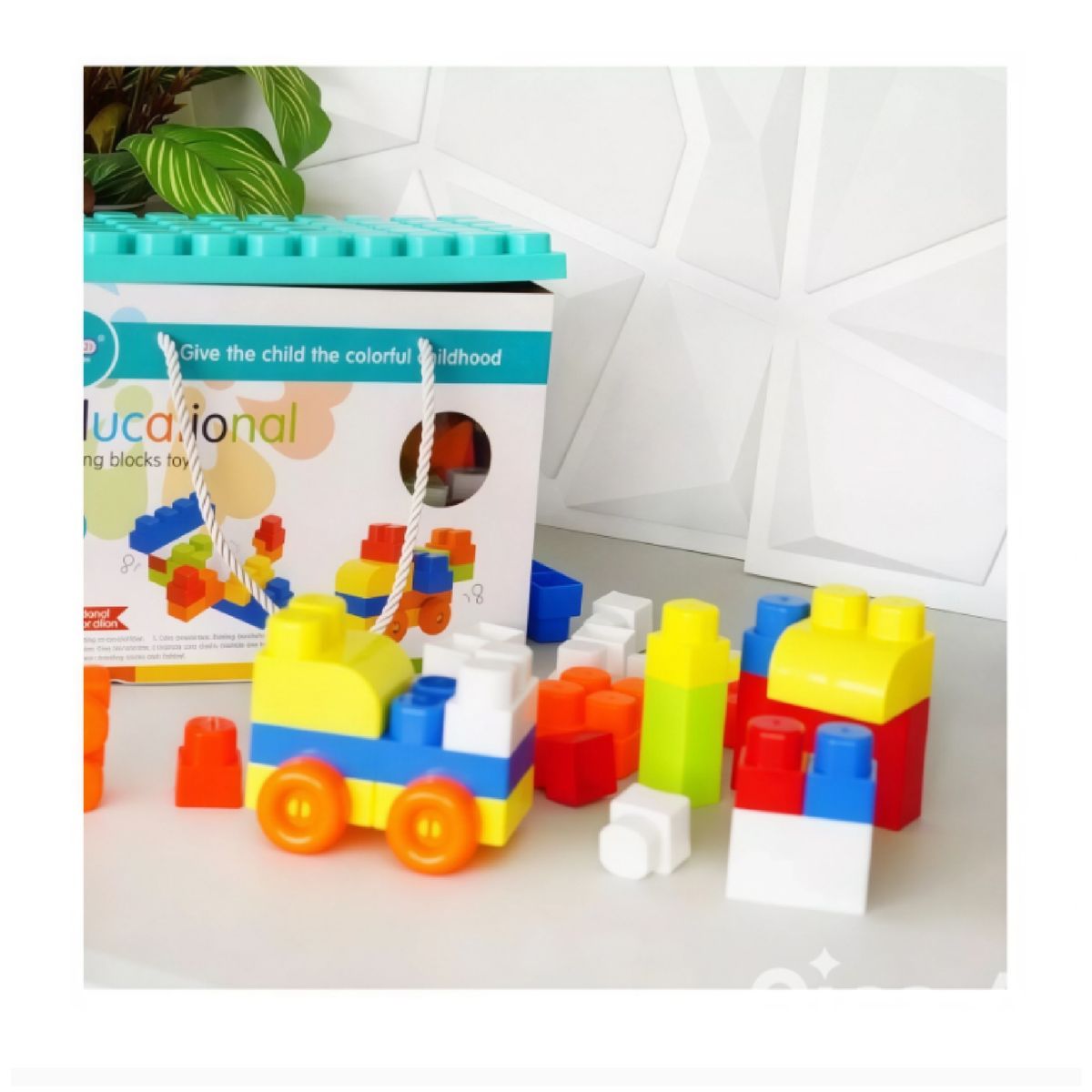 GENERAL - BLOQUES DE CONSTRUCCIÓN EDUCATIVO 80 PCS