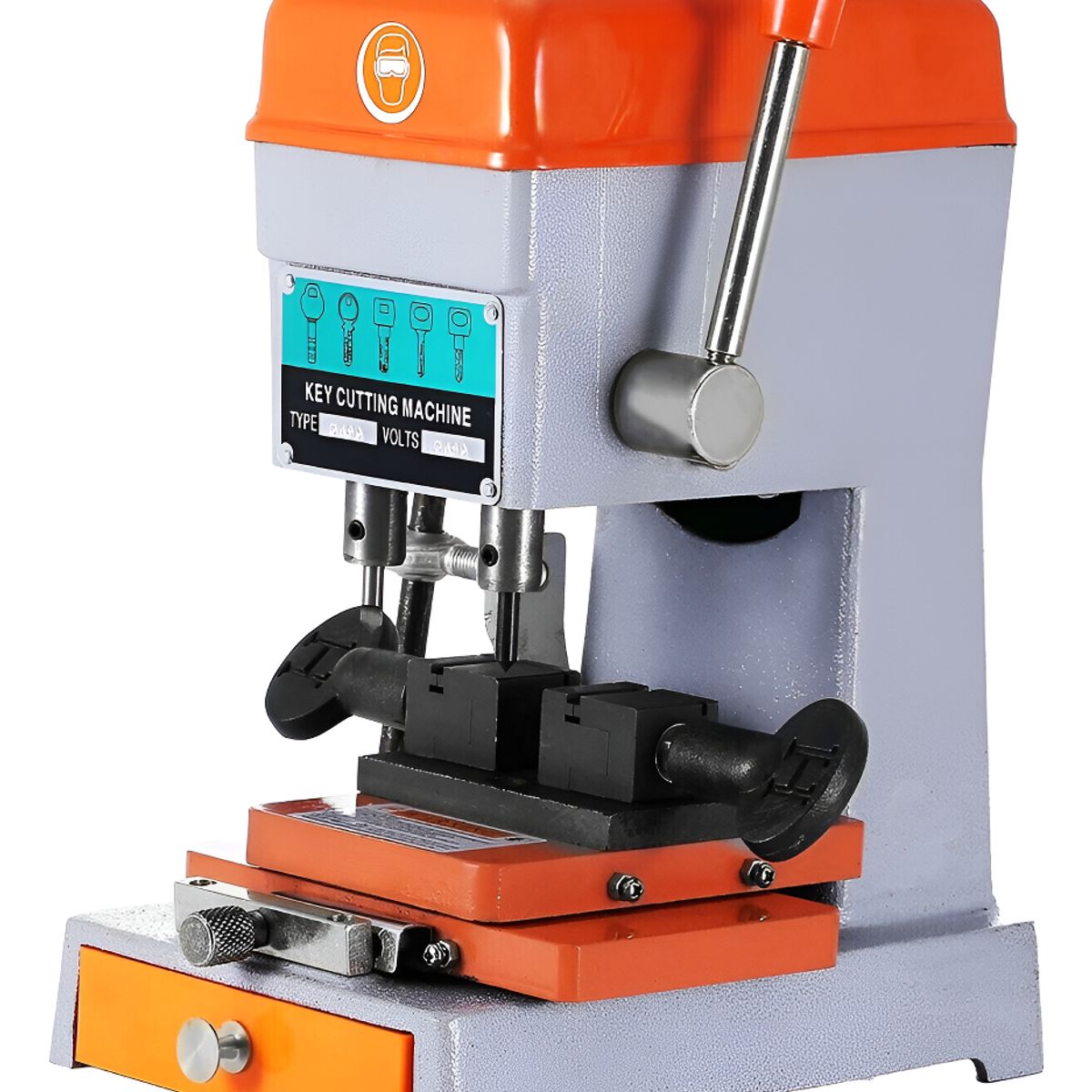 QUICK - Copiadora De Llaves Multipunto Mapa Y Automóviles Manual Naranja