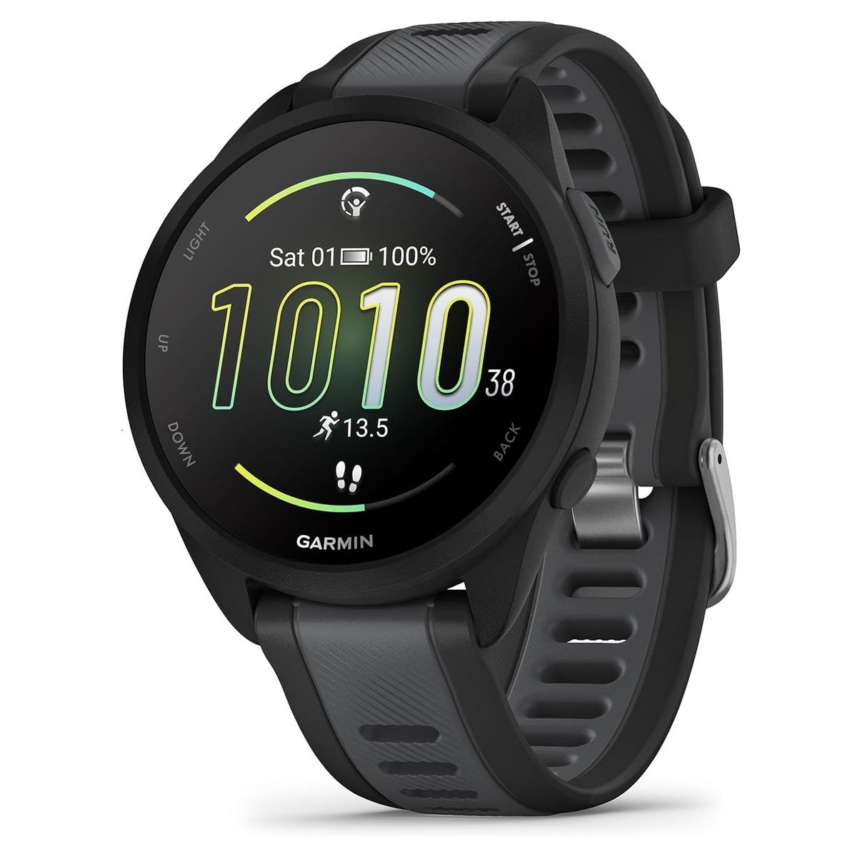 GARMIN - Garmin Forerunner 165 GPS Running Smartwatch - Black