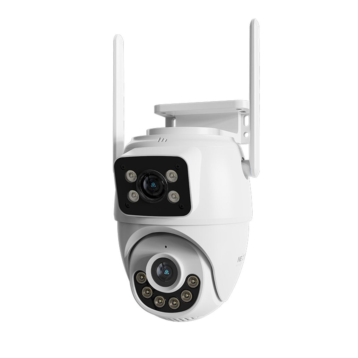 NEXXT SOLUTIONS - CÁMARA INTELIGENTE MOVIL  DOBLE LENTE WI-FI PARA EXTERIORES 2K NEXXT NHC-OP30DL