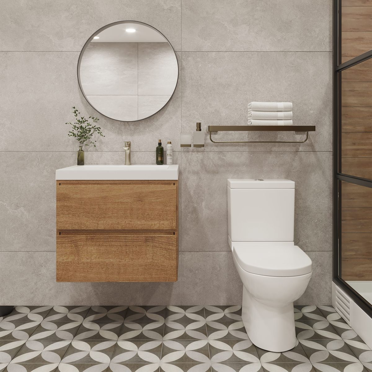 KLIPEN - INODORO ONE PIECE KLIPEN ATLAS  BLANCO