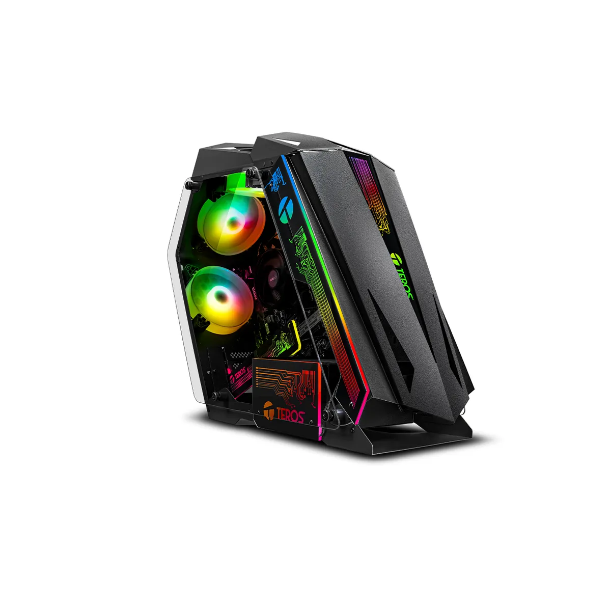 RYZEN - Pc Gamer AMD Ryzen 7 5700 16gb 500GB 24 RTX3050 6GB Mipclista RGB COMPUTADORA