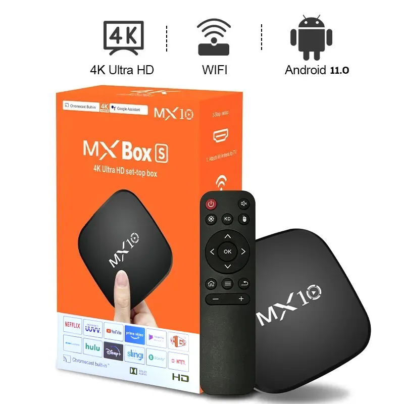 GENERICO - TV Box MX10 decodificador convertidor Smart TV