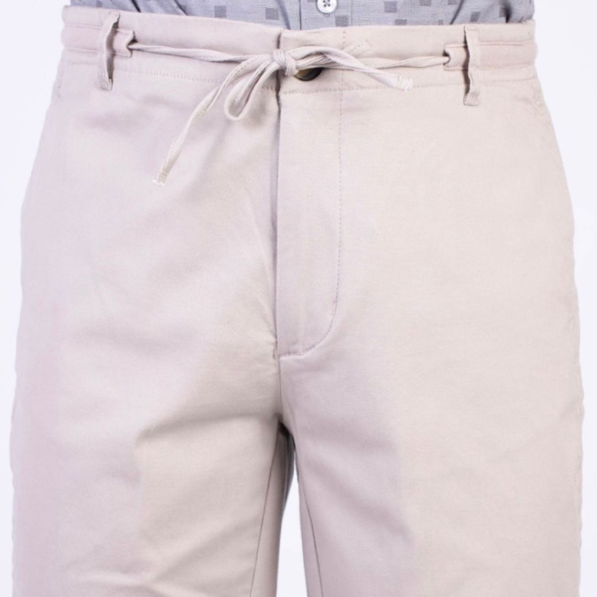 PIERRE CARDIN - BERMUDA DE DRILL ETQ AZUL SH-6204SHH