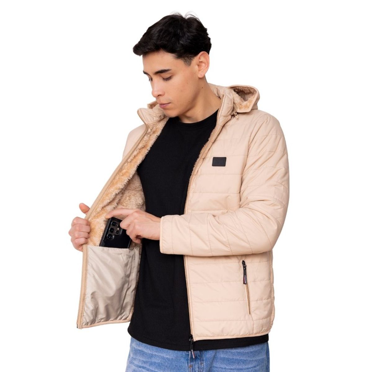 JUSTO - CASACA PARA HOMBRE  - ACOLCHADO SLIM FIT