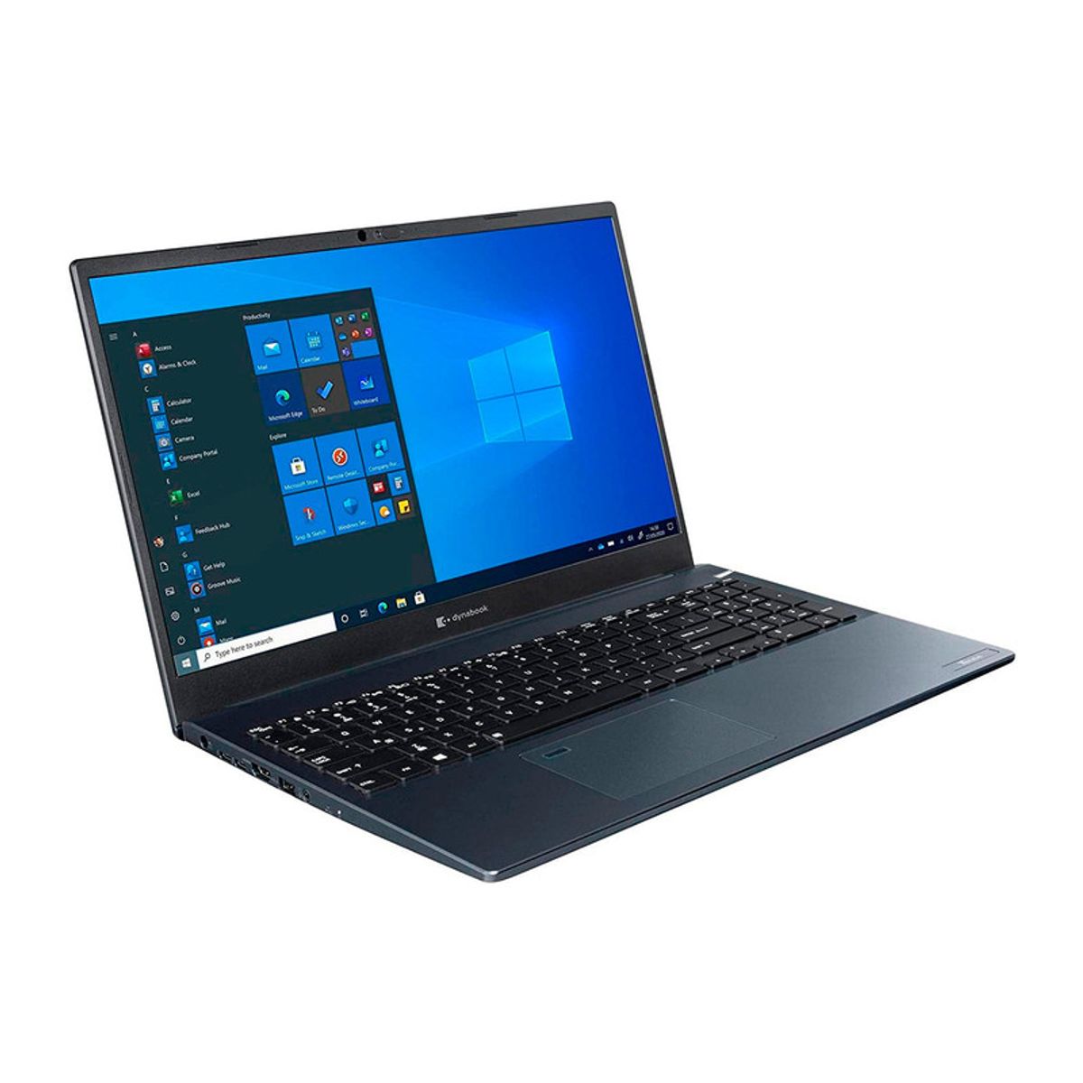 TOSHIBA - Laptop Toshiba Dynabook Tecra A50-J15 Core i7-1165G7 16GB 512GB 156 FHD LAN Windows 11 Pro Black