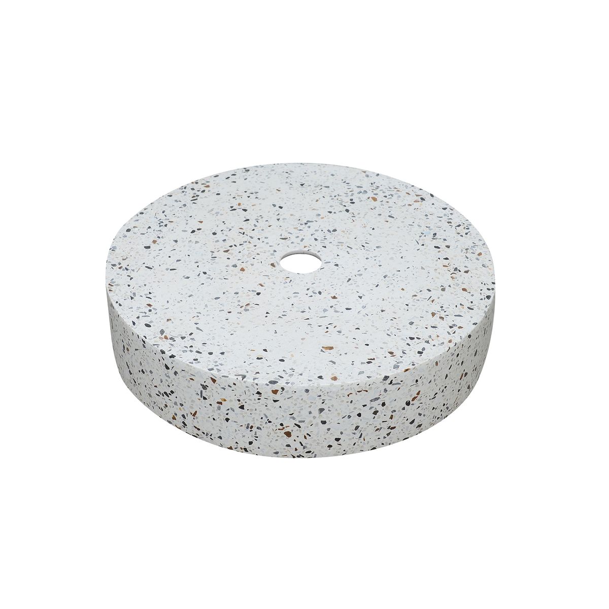 KLIPEN - LAVAMANOS NAPOLES TERRAZO BLANCO Y AZUL