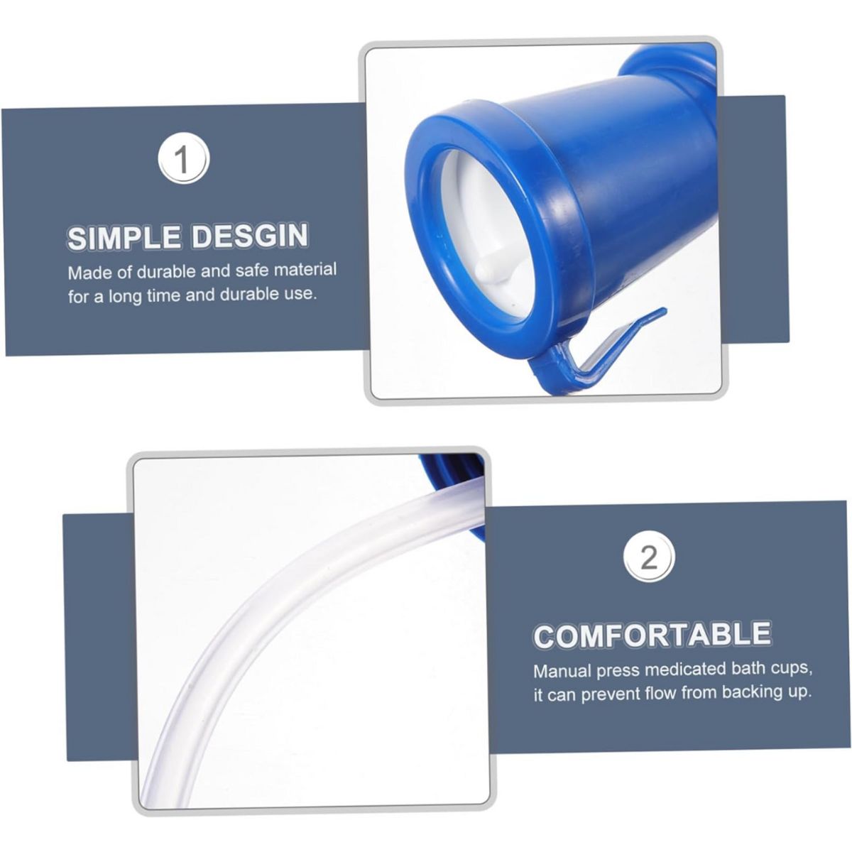 GENERICO - PACK X3 SELLADOR PARA PEZONES DE VACA PLÁSTICO REUTILIZABLE