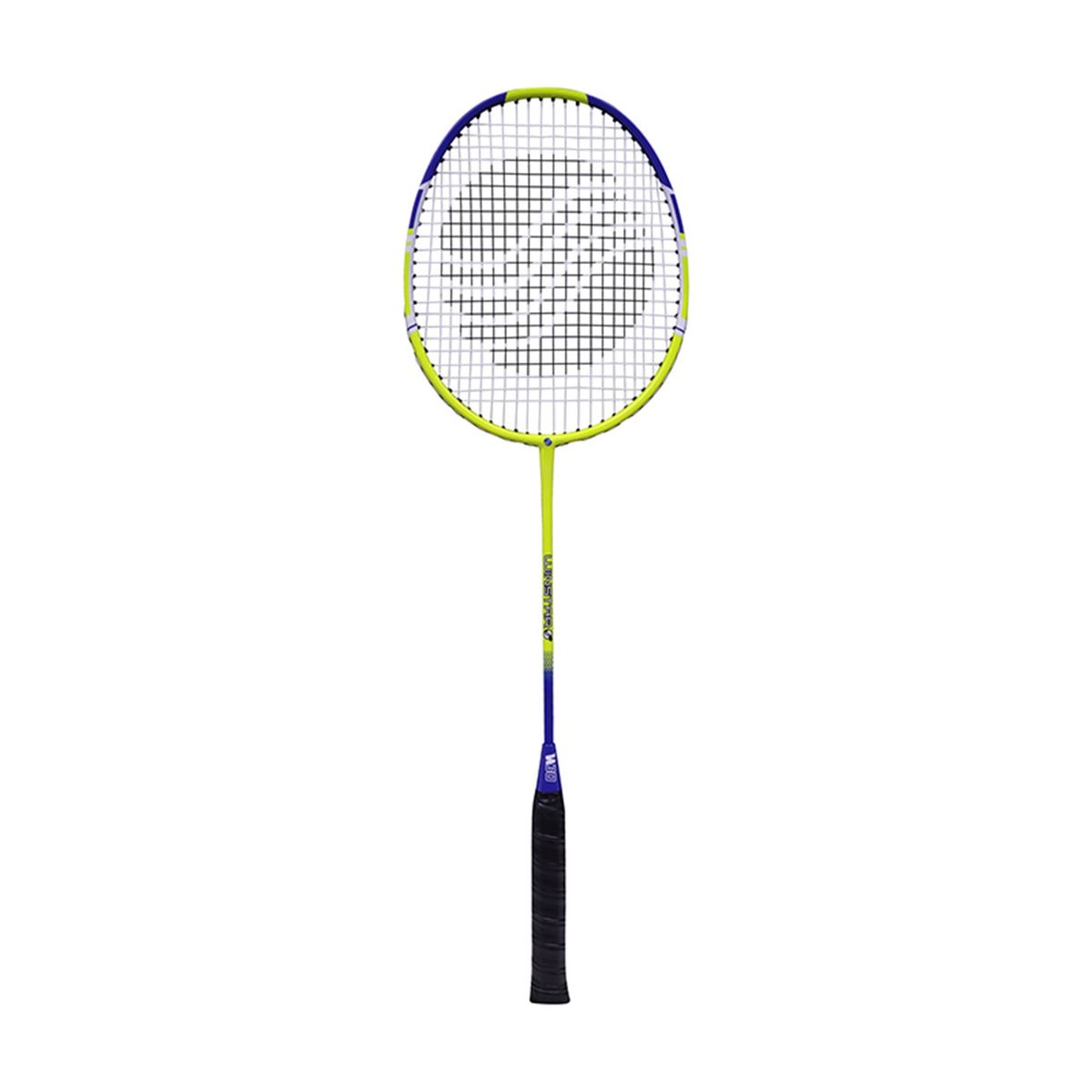 WINSTAR - RAQUETAS BÁDMINTON ALUMINIO PREMIUM 2PCS W30 AZUL AMARILLO