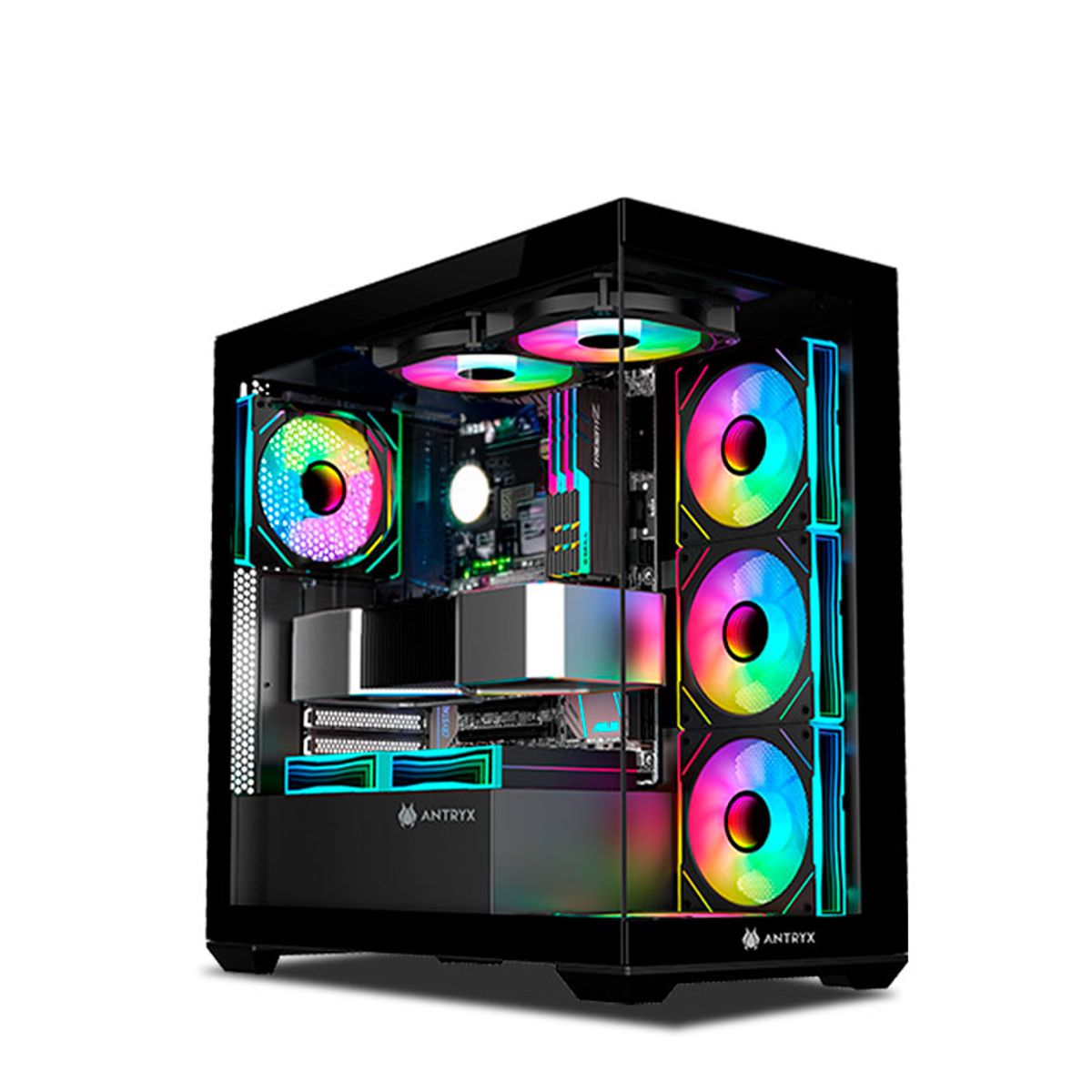 RYZEN - Pc Gamer AMD Ryzen  9 9950X 32GB DDR5 1TB 27 RTX5070 12GB Mipclista FALKOR COMPUTADORA