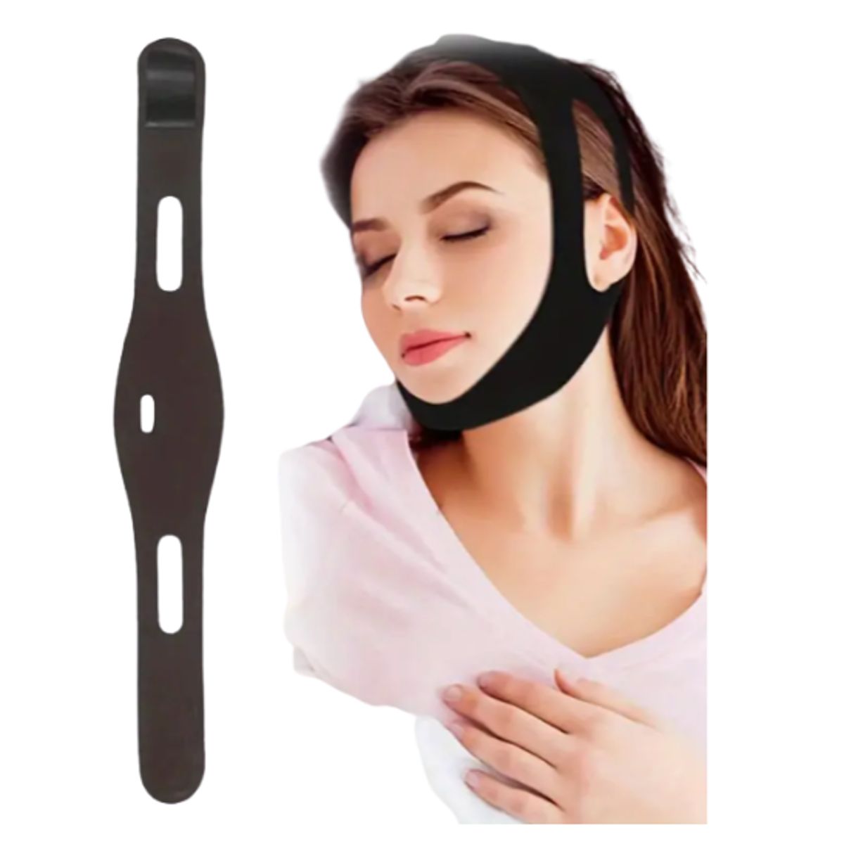 GENERICO - Banda Correa Faja Anti Ronquidos Para Dormir Sin Roncar