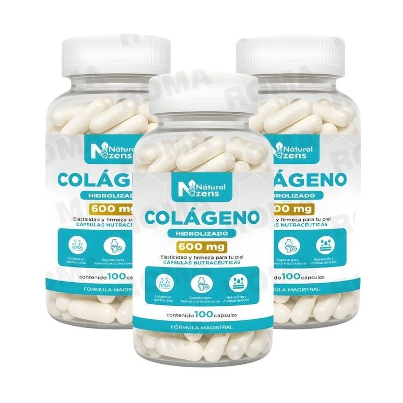 GENERICO - PACK 3 COLÁGENO HIDROLIZADO PLUS+ NATURAL ZENS