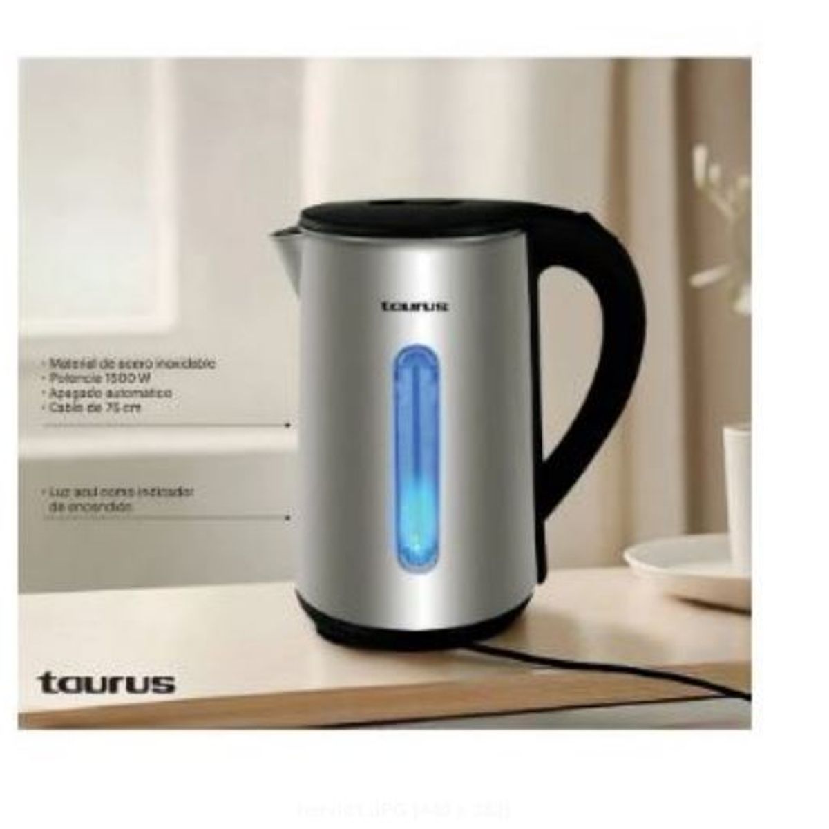 TAURUS - HERVIDOR MILAN INOX MARCA TAURUS 1500W